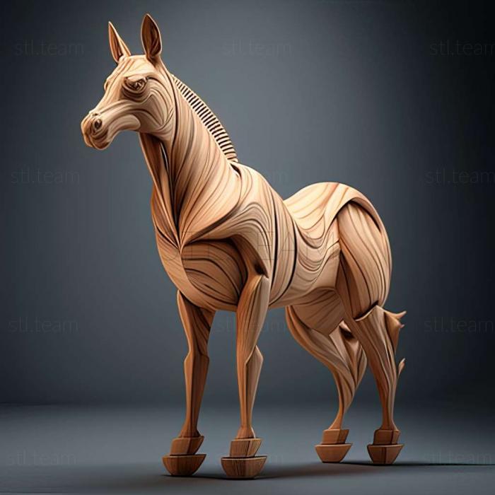 3D model Incitat famous animal (STL)